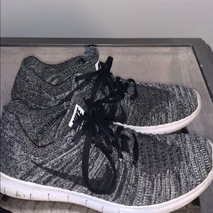 Gray Nike free womens sneakers